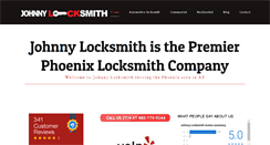 Desktop Screenshot of johnny-locksmith.net