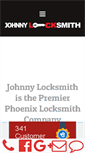 Mobile Screenshot of johnny-locksmith.net